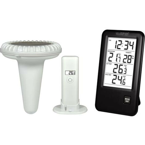 la crosse - thermomètre extérieur et thermomètre pour piscines