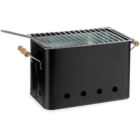 La-dehesa Barbecue portable noir compact et léger