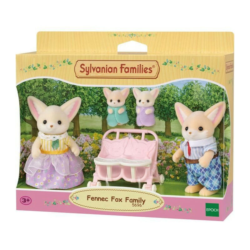 La famille Fennec Sylvanian Families