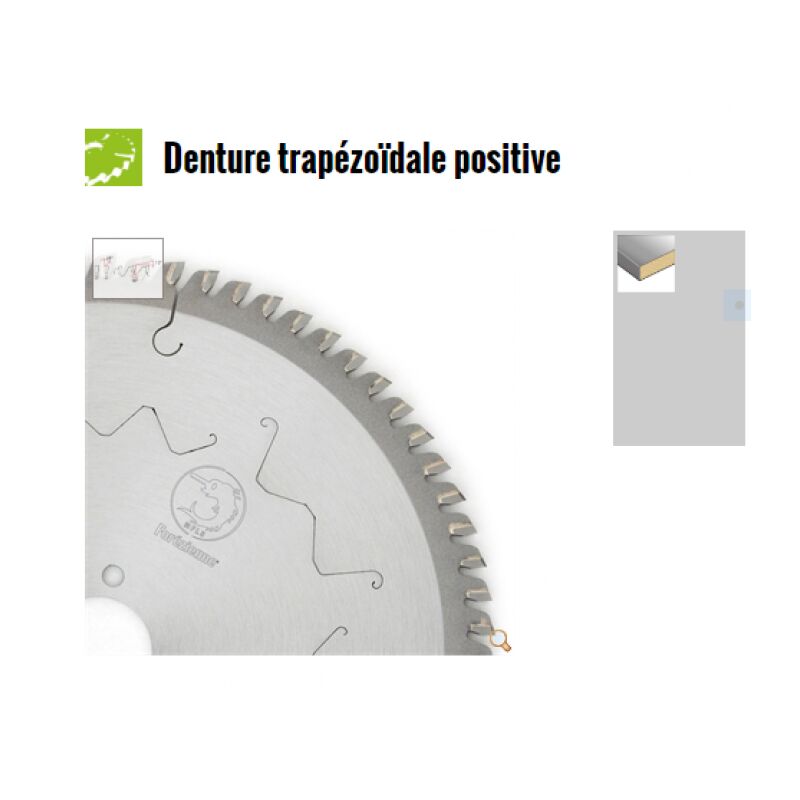 Forézienne - La : Lame carbure négative 250mm - 48 dents - Métaux non ferreux