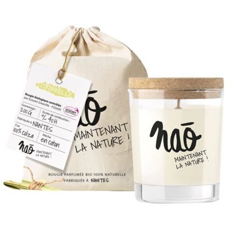 LA FRANCAISE BOUGIE BIO NAO 200GR CITRONNELLE 1192174