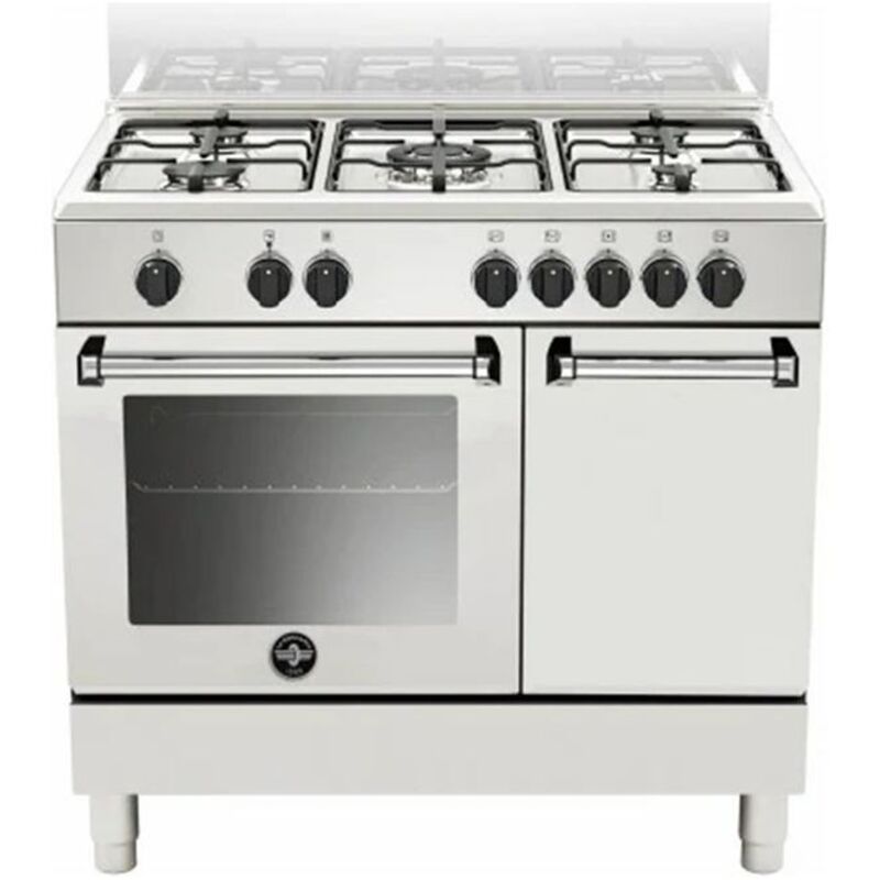 La Germania AMN9P5EBV24 Cucina a gas con forno elettrico multifunzione 5 fuochi Classe A 90x60 Bianco