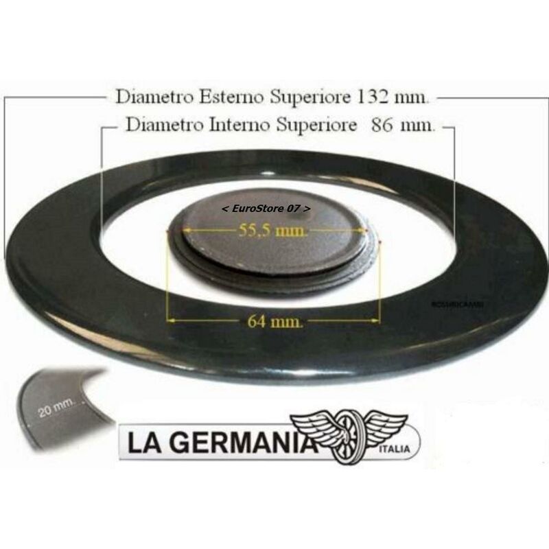 Image of Eurostore07 - la germania piattello spartifiamma tripla corona ultrarapido cucina s 3219
