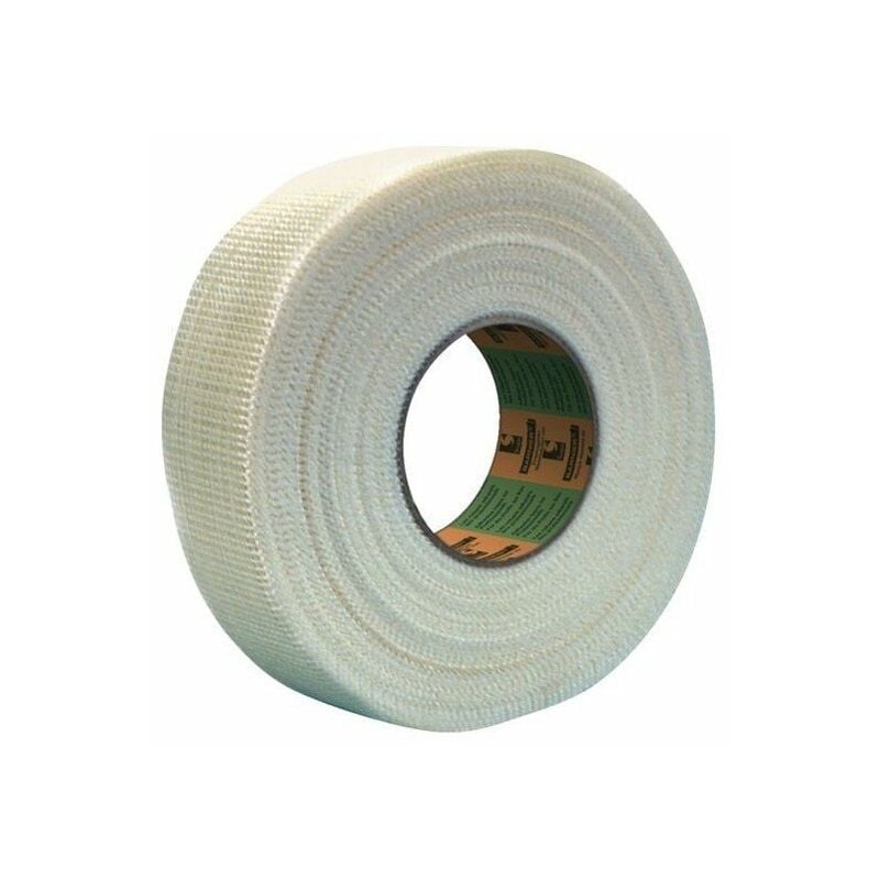 Finish - Ruban adhesif grille de verre blanc 48mmx153m