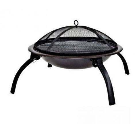 La Hacienda - Braséro Camp (Grille de cuisson + pare étincelles)