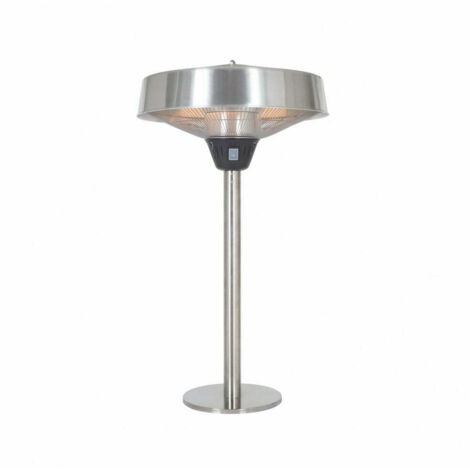 La Hacienda Table Top Heater Halogen Tabletop Patio Heater and Light 69516