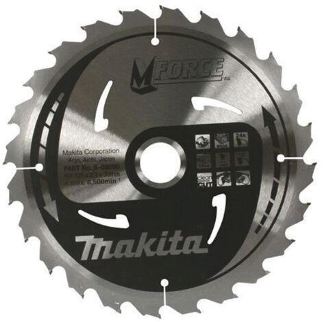 La Hoja de Sierra Circular Makita B-07917 proporciona cortes precisos y eficientes, con diseño reforzado, tecnología de afilado avanzado y estabilidad optimizada.