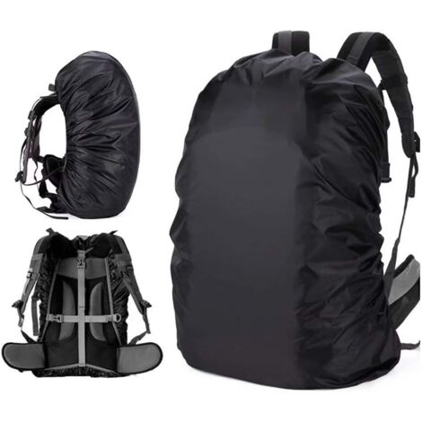 La housse de pluie étanche pour sac à dos peut ajuster la ceinture antidérapante, qui est durable et peut être utilisée en camping-(523218cm),