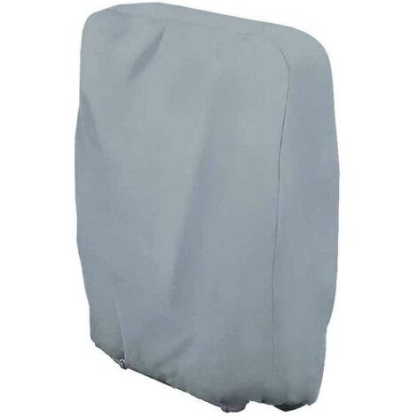 La housse de protection - Housse de protection pour chaise longue pliante, chaise longue, imperméable, anti-UV, meubles de jardin, protection contre les intempéries et les dommages 210D Oxford, 110 cm