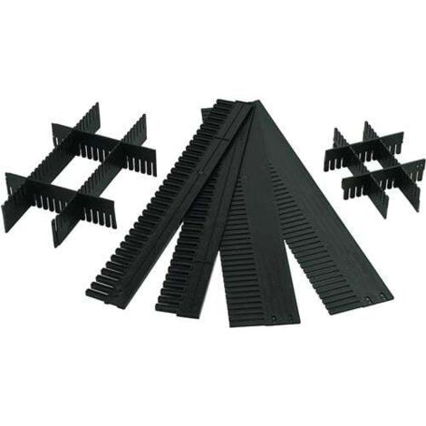 LA-KA-PE 10x Séparateur pour bacs de transport hauteur 60 mm - TRK 60/5
