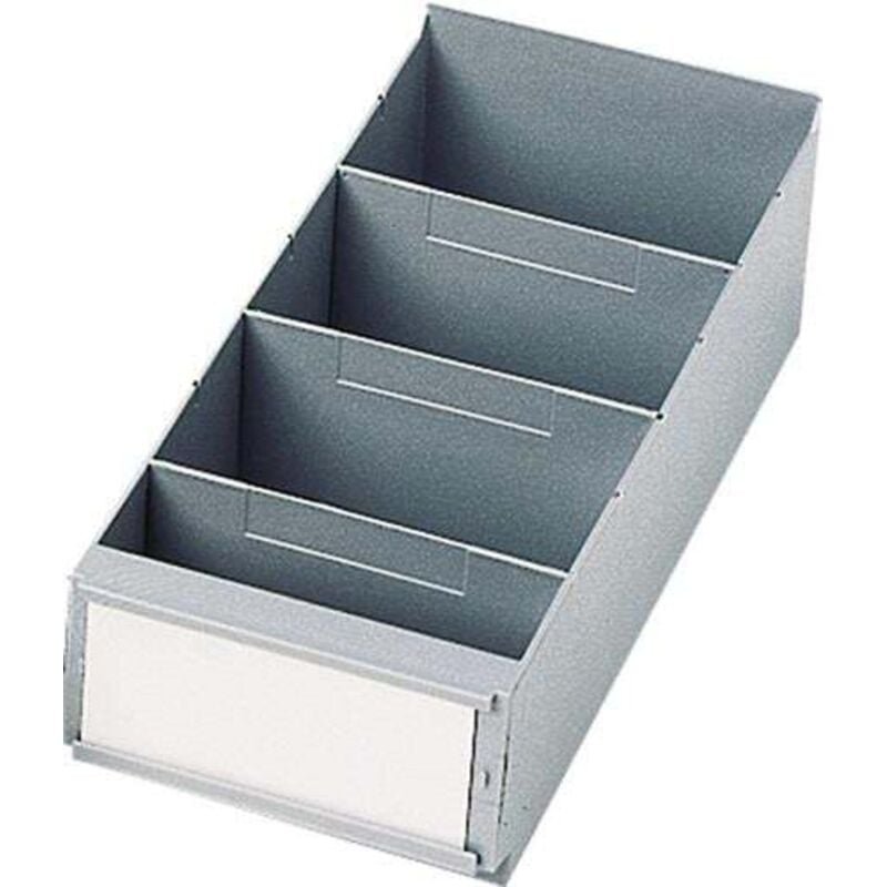Séparation pour boîte pour étagère l. 160 mm ps gris