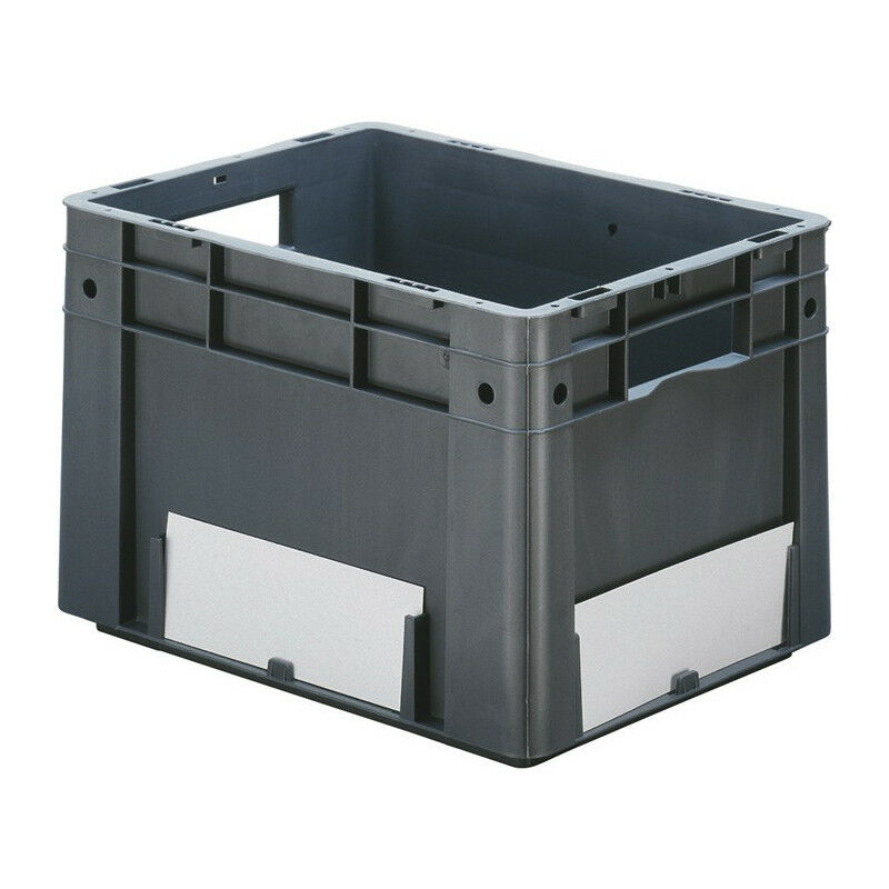 Image of Etichetta bianca per scatola impilabile da trasporto, larghezza 210 mm, 50 pezzi / busta La-ka-pe