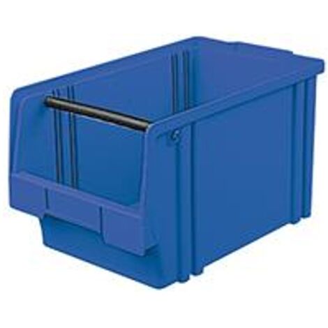 LA-KA-PE Sichtlagerkasten LK 2A blau 350/300x200x200 mm