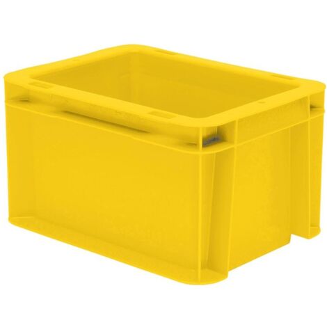 LA-KA-PE Stapelkasten gelb 200x150x120mm geschlossen