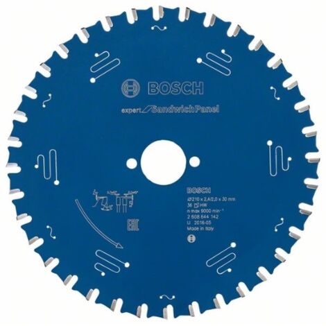 La Lama Per Sega Circulaire.Expert Sp 210X2,4X30Mm Z36 Tf Bosch