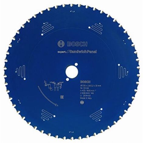 La Lama Per Sega Circulaire.Expert Sp 330X2,6X30Mm Z54 Tf Bosch
