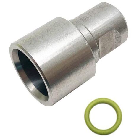 La limpiadora de alta presión comercial/industrial Kärcher 21130010/2.113-005.0 tiene una boquilla en forma de abanico (boquilla de 40 grados, apertura de 40°).