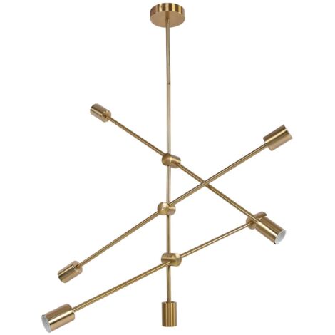 La lumière pendante, le lustre de salle à manger de style géométrique de conception unique fortement durable 6 s'allume l'application large pour la maison pour l'hôtel pour le bureau