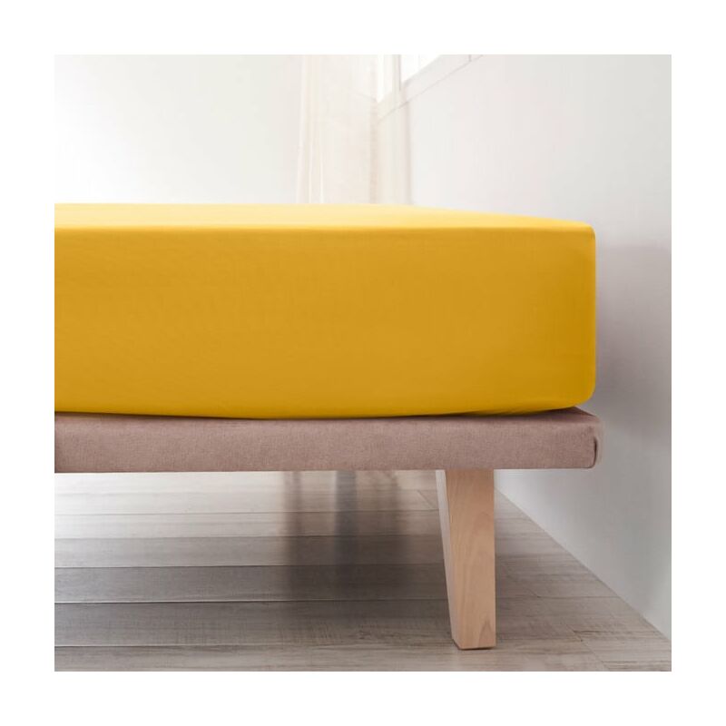 

Sábana Ajustable Algodón - Basic Amarillo 160x190/200+31 cm Algodón - Amarillo - 160x190/200+31 cm - La Mallorquina