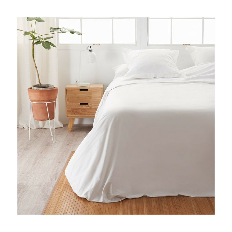 

Sábana Encimera Algodón - Basic Blanco cama 150 o 160 cm - 240x270 cm Algodón - Blanco - cama 150 o 160 cm - 240x270 cm - La Mallorquina