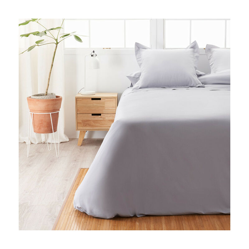 

Sábana Encimera Algodón - Basic Gris cama 135 cm - 210x270 cm Algodón - Gris claro - cama 135 cm - 210x270 cm - La Mallorquina