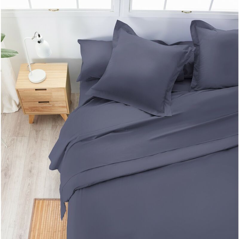 

Sábana Encimera Algodón - Basic indigo cama 150 o 160 cm - 240x270 cm - Indigo - cama 150 o 160 cm - 240x270 cm - La Mallorquina