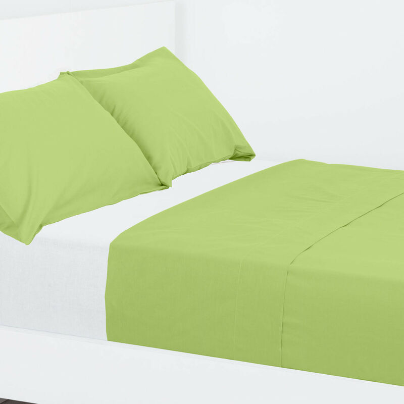 

Sábana Encimera Algodón - Basic verde cama 180 o 200 cm - 270x270 cm Algodón - Verde - cama 180 o 200 cm - 270x270 cm - La Mallorquina