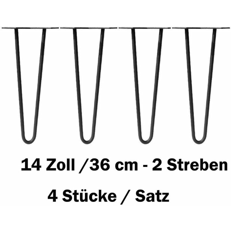 la meuble Pieds de meubles, ensemble de 4, pieds en épingle à cheveux Table remplaçable et pieds de à cheveux pieds de table Cadre de table, avec
