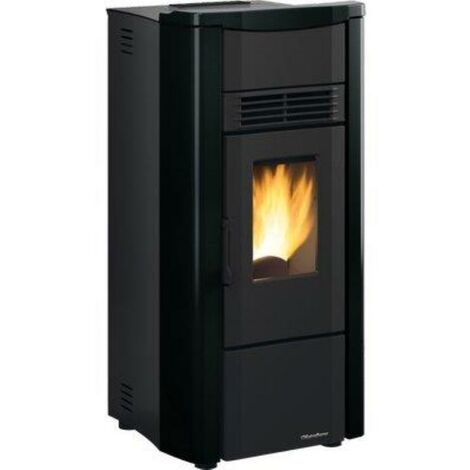 Stufa a Pellet Kalor MIA 16 ad aria canalizzata a 3 ventole da 15,2 kw made  in Italy