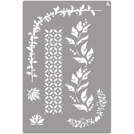 La Pajarita 090027 C Stencil ST-27 Ornaments