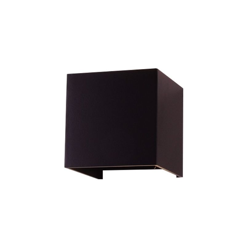 

Aplique LED de pared Serie Design Cube 6W 120° IP65 Negro Temperatura de color - 3000K Blanco cálido