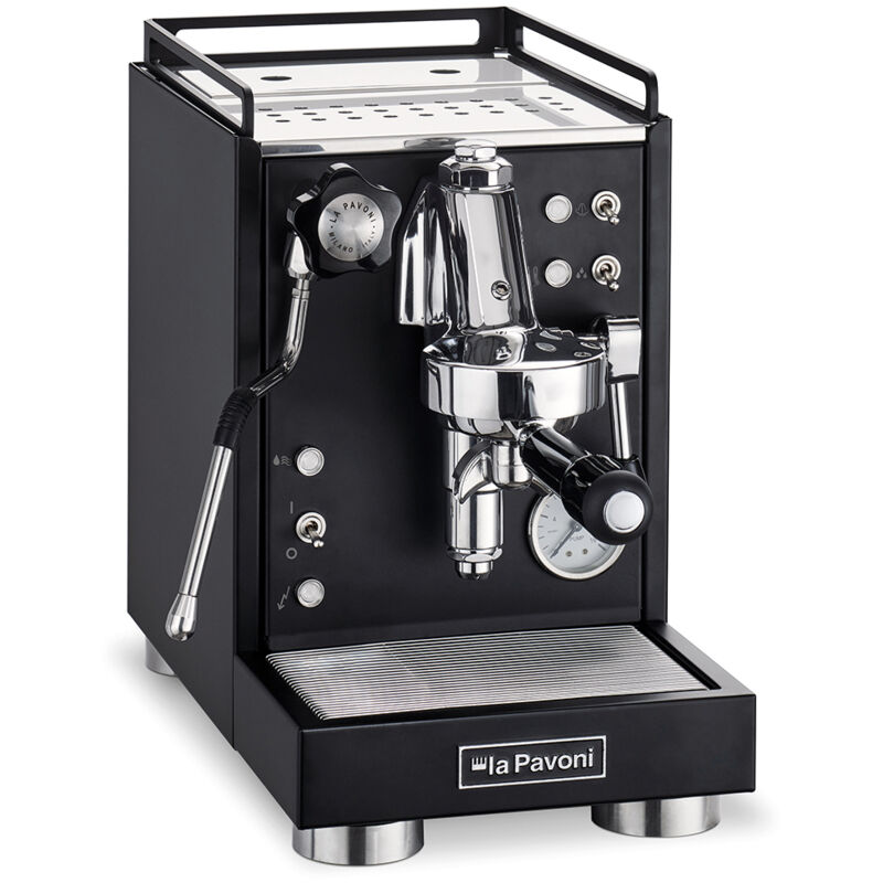 845714 Cafetière semi-professionnelle, acier inoxydable, multicolore - La Pavoni