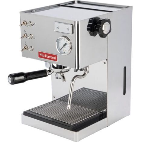 La Pavoni Casa Bar PID Hochglanz Edelstahlgehäuse