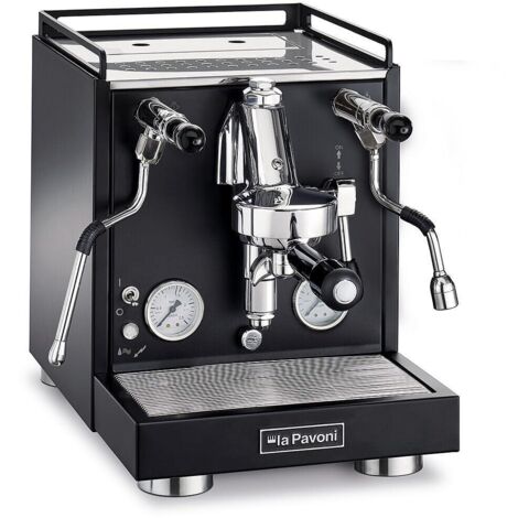 La Pavoni LPSCVB01EU, Machine à café semi-professionnelle Cellini Evolution, Noir mat