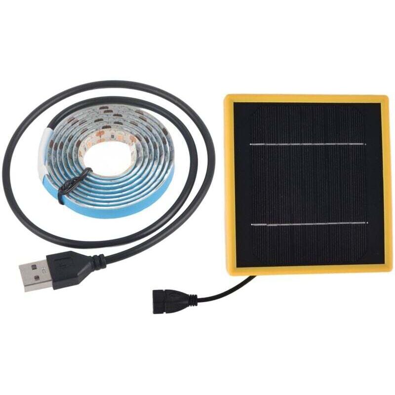 La plante solaire élève la bande lumineuse de l'énergie solaire à spectre complet 5W LED à flux lumineux élevé LED solaire élève les bandes
