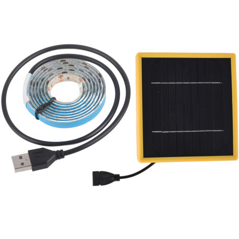 La plante solaire élève la bande lumineuse de l'énergie solaire à spectre complet 5W LED à flux lumineux élevé LED solaire élève les bandes lumineuses pour la plante 1 mètre / 1.1yd