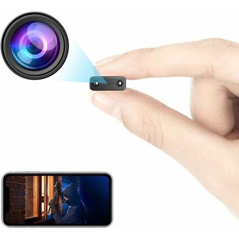 La plus petite caméra espion WiFi HD1080P Télécommande sans fil Portable Caméra IP sans fil Nanny Cam Baby Monitor