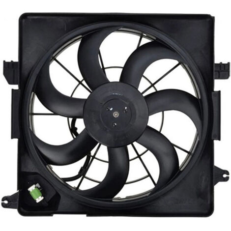 La référence 253802S000 convient à l'ensemble ventilateur de refroidissement du radiateur du moteur Kia Sportage L4 2.0L.
