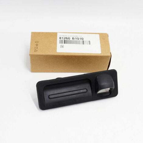 La référence 81260B1010 convient à la poignée de verrouillage du hayon du couvercle de coffre de la Hyundai G80, 2015-2020.