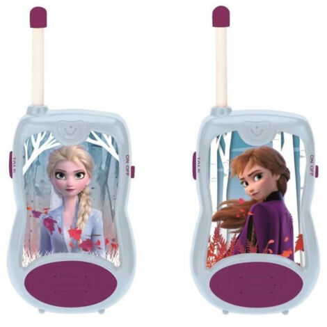 LA REINA DE LAS NIEVES - Par de 2 Walkie-Talkies - Alcance 100 m
