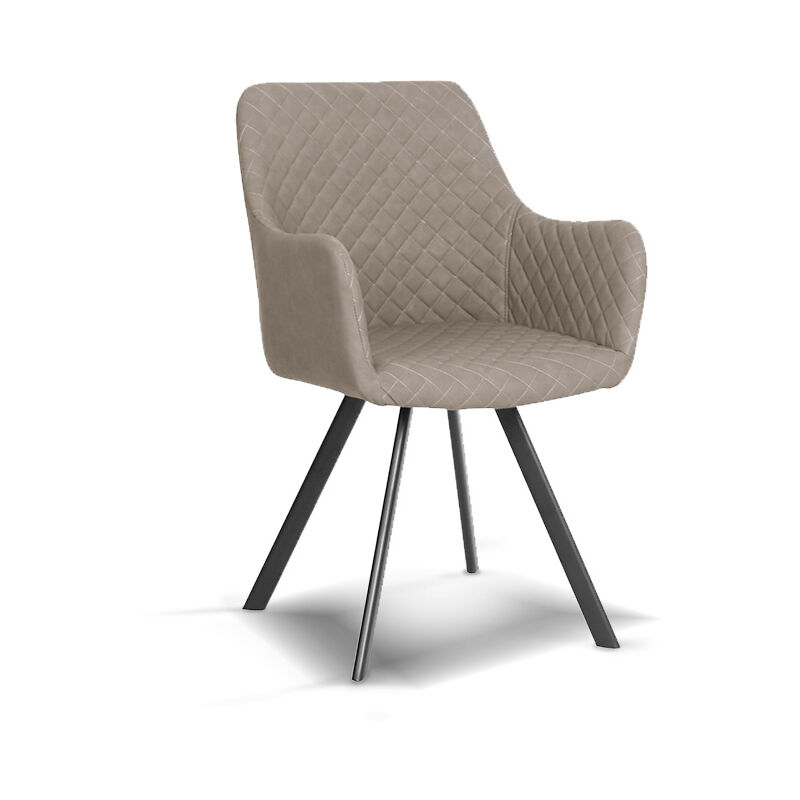 

La Silla Española - Sillón de comedor color arena modelo Soria