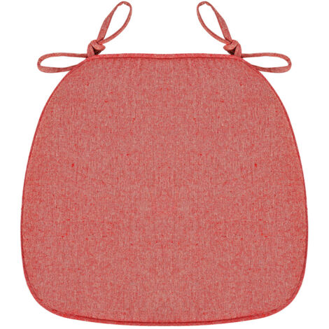 La silla incluye tres cojines de asiento suaves, antideslizantes y transpirables. (Rojo)