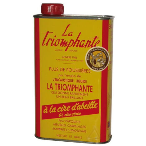 LA TRIOMPHANTE - Cire liq.la triomphante 1/2l claire