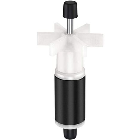 La Turbine De Remplacement De La Pompe À Eau, Turbine De Rechange De Filtre De Rotor De Rechange De Filtre De Bidon D'aquarium pour La Pompe De Bassin - Noir Cisea
