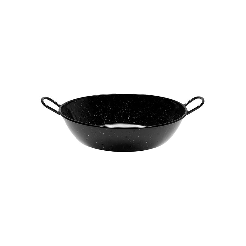 

Sarten La Valenciana esmaltada honda con dos asas de 18 cm