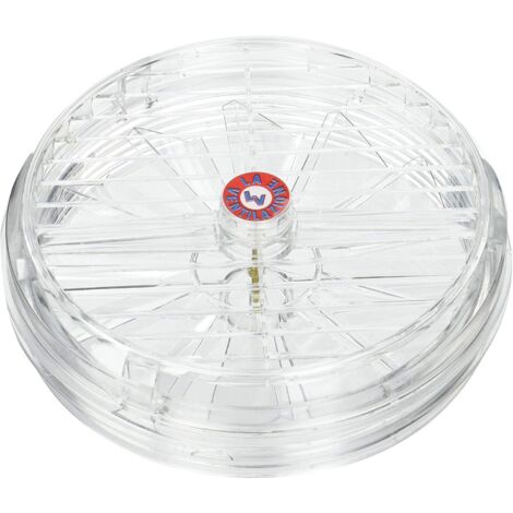 La Ventilazione AET16 Aeratore Termico per Finestre in Similvetro con Griglia Fissa, Diametro 170 mm, Trasparente