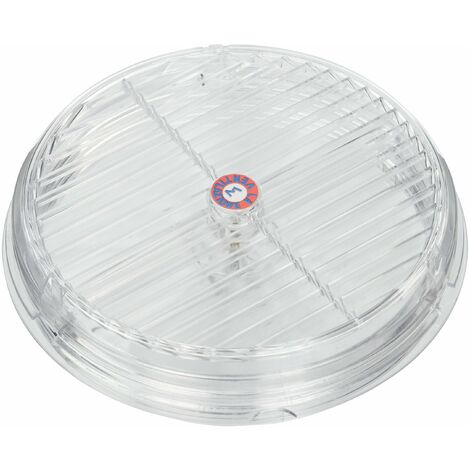 La Ventilazione AET20 Aeratore Termico per Finestre in Similvetro con Griglia Fissa, Diametro 210 mm, Trasparente
