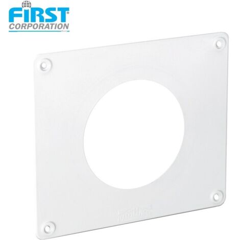 La Ventilazione CF1916100B Copriforo in ABS per Tubi Tondi diametro 100 mm