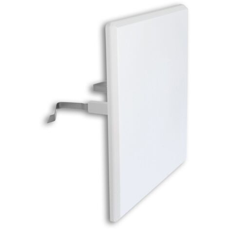 La Ventilazione CPU1616B Placca 160x160 mm con Molle, Bianco