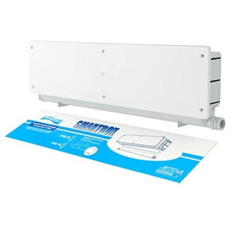 La Ventilazione FSPS50 Cassetta predisposizione impianti Smart Box con scarico condensa. Colore bianco